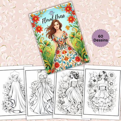 Floral Dress (60 dessins)